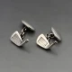 Silver Golf Club Cuff Links