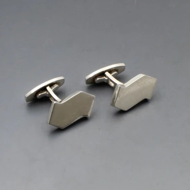 Bent Knudsen Danish Silver Cuff Links 