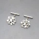 Vintage Norman Grant Silver Cufflinks