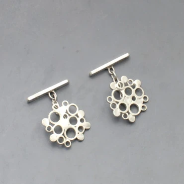 Norman Grant Silver Cufflinks