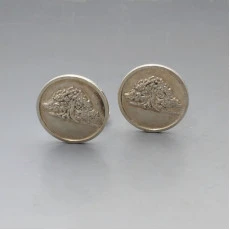 Silver Oak Tree Cufflinks