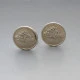 Silver Oak Tree Cufflinks