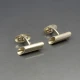 Vintage Bent Knudsen Silver Cufflinks