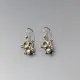 Peridot Silver Drop Earrings