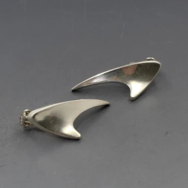 Bent Knudsen Silver Earrings
