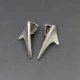 Bent Knudsen Silver Earrings