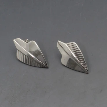 Hugo Grun Denmark Silver Earrings