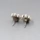 Amethyst Silver Stud Earrings