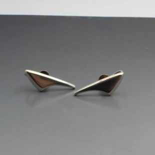 Ernest Blyth for Ivan Tarrat Ltd Silver Earrings