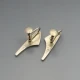 Ernest Blyth for Ivan Tarrat Ltd Silver Earrings 1970