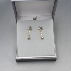 Isle of Wight Pearl Earrings