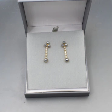 Isle of Wight Pearl Earrings