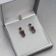 Amethyst Silver Drop Earrings