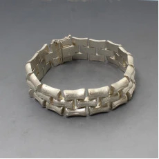Bamboo Links 835 Silver Bracelet