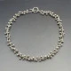 Vintage Heavy Silver Chain  Necklace