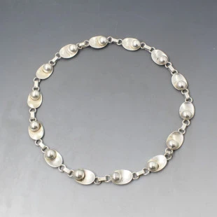 Carl Ove Frydensberg Silver Link Necklace