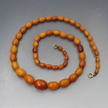 Natural Butterscotch Amber Beads