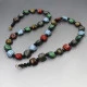 Multi Colour Venetian Bead Necklace