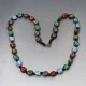 Multi Colour Venetian Bead Necklace
