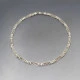 Italian Silver Modernist Necklace