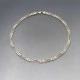 Vintage Italian Silver Modernist Necklace