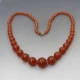 Vintage Carnelian Beads Necklace