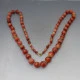 Red Striped Agate Beads