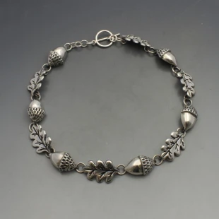 Hi Ho Silver Acorns Necklace