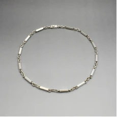 Thomas Sabo Silver Bar Link Necklace