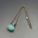 Vintage  Turquoise and Silver Pendant