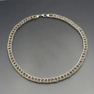 ilver Chain Necklace 17.5 Inches