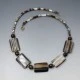 Banded Agate Bead Necklace