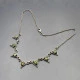 Vintage Peridot Silver Necklace