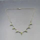 Peridot and Sterling Silver  Necklace