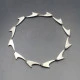  Bent Knudsen Silver Necklace 