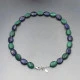 Shipton and Co Malachite and Lapis Bead Necklace