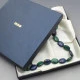 Shipton and Co Malachite and Lapis Bead Necklace