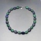 Shipton and Co Malachite and Lapis Bead Necklace