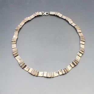 BEIT NIR Israel Silver Collar Necklace