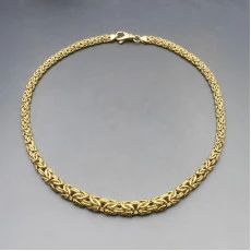Veronese Italy Gold Vermeil Chain Necklace
