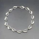 Designer Silver Modernist Necklace