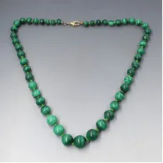 Malachite Beads Necklace