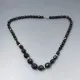 Black Glass Beads Necklace