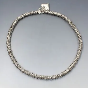 Hiho Silver Silver Rings Necklace 