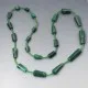 Malachite Cone Beads Necklace