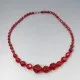 Vintage Czech Glass Bead Necklace