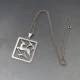 C A Christensen Denmark Deer Pendant
