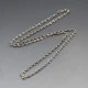 Long Silver Chain Necklace - 32 Inches