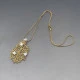 Tapio Wirkkala Gold Starry Sky Pendant