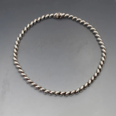  Silver Italian Necklace